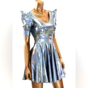 👽 Holographic Alien Womens Costume 👽